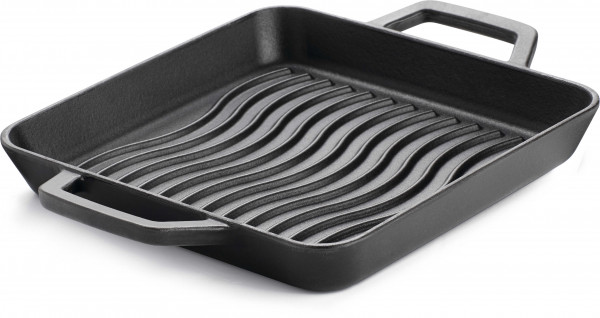 Gusseisen Grillpfanne Quadratisch 25 x 25 cm