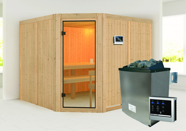 Sauna YSTAD 2,31 x 2,31 m